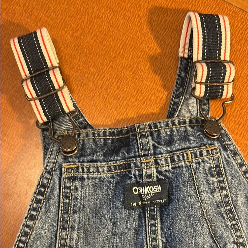 OshKosh B'gosh Blue Denim Overalls for‎ Kids